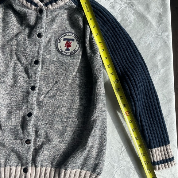 Renu Bruzer University of Toronto Varsity Knit Cardigan Youth – XL / TG - Picture 6 of 7